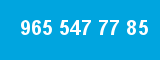 965 547 77 85 965 547 77 85